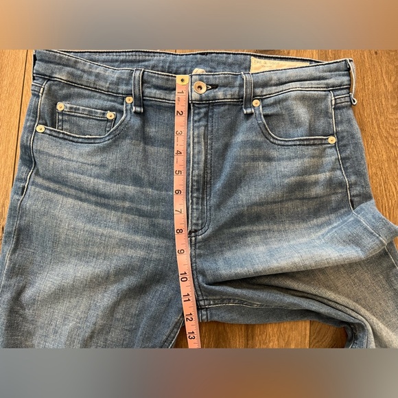 Rag & Bone Nina High Rise Ankle Flare in Poppy Size 31 - Picture 9 of 12